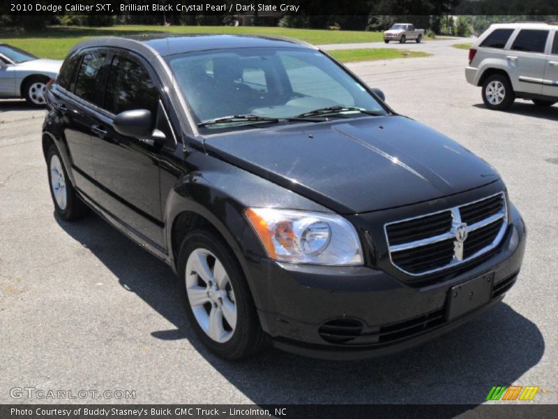 Brilliant Black Crystal Pearl / Dark Slate Gray 2010 Dodge Caliber SXT