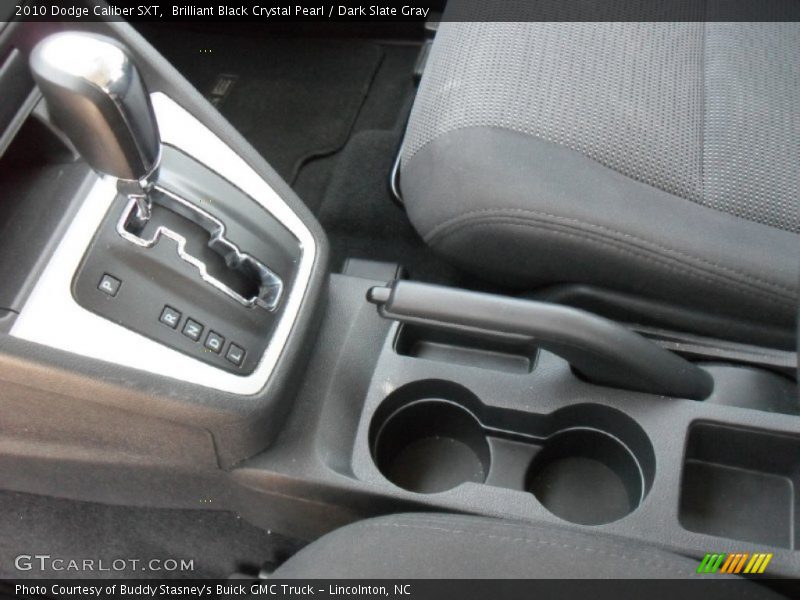 Brilliant Black Crystal Pearl / Dark Slate Gray 2010 Dodge Caliber SXT