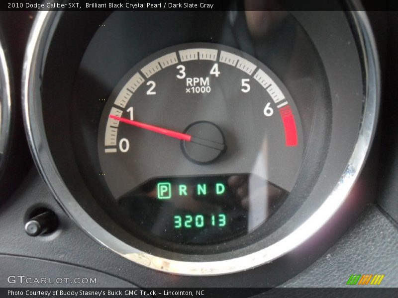 Brilliant Black Crystal Pearl / Dark Slate Gray 2010 Dodge Caliber SXT