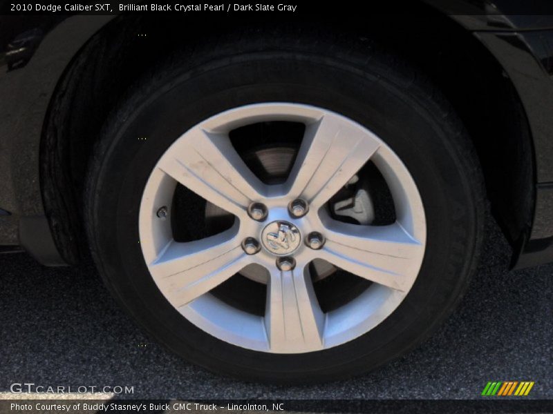 Brilliant Black Crystal Pearl / Dark Slate Gray 2010 Dodge Caliber SXT