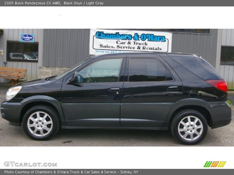 Black Onyx / Light Gray 2005 Buick Rendezvous CX AWD