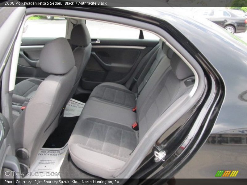 Black / Anthracite Black 2008 Volkswagen Jetta S Sedan