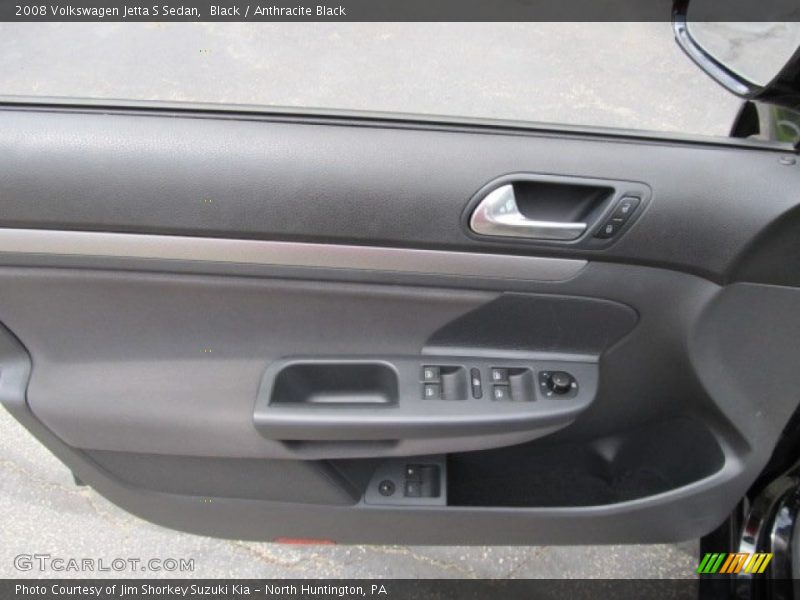 Black / Anthracite Black 2008 Volkswagen Jetta S Sedan