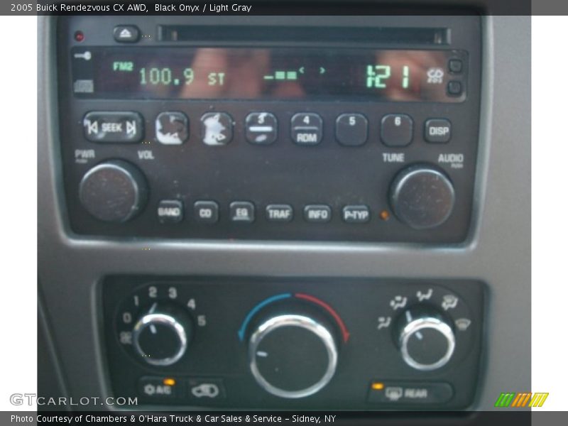 Black Onyx / Light Gray 2005 Buick Rendezvous CX AWD