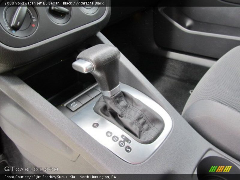  2008 Jetta S Sedan 6 Speed Tiptronic Automatic Shifter