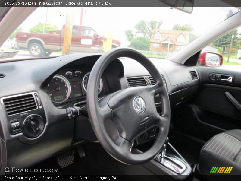 Spice Red Metallic / Black 2005 Volkswagen Jetta GL Sedan