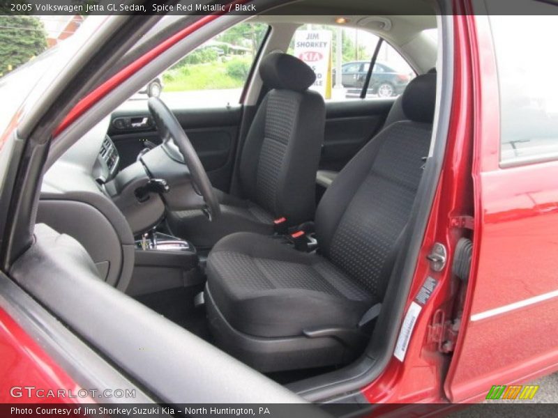 Spice Red Metallic / Black 2005 Volkswagen Jetta GL Sedan