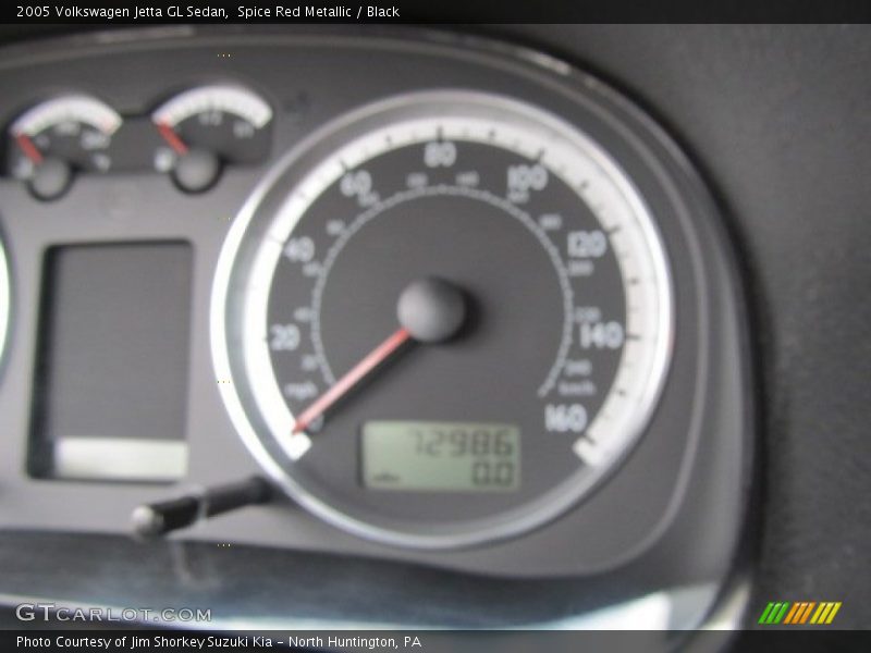 Spice Red Metallic / Black 2005 Volkswagen Jetta GL Sedan
