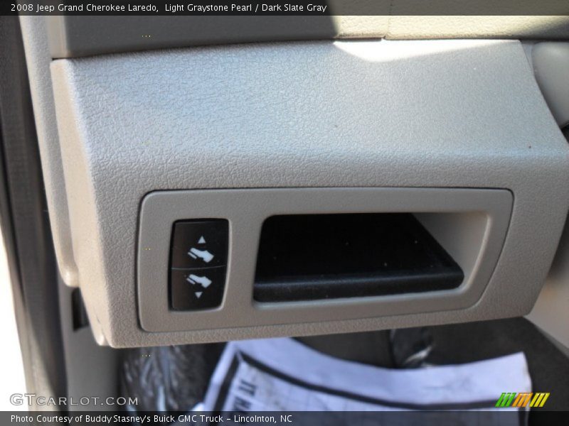Light Graystone Pearl / Dark Slate Gray 2008 Jeep Grand Cherokee Laredo