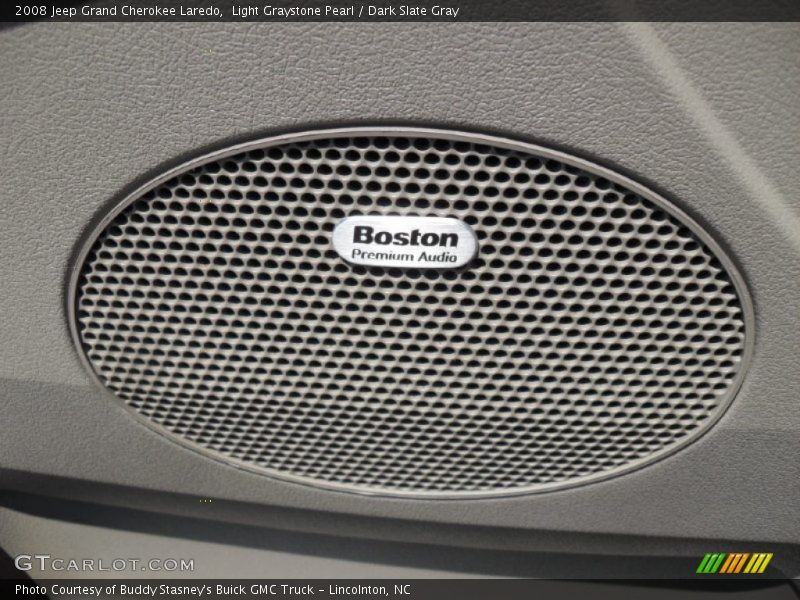 Light Graystone Pearl / Dark Slate Gray 2008 Jeep Grand Cherokee Laredo