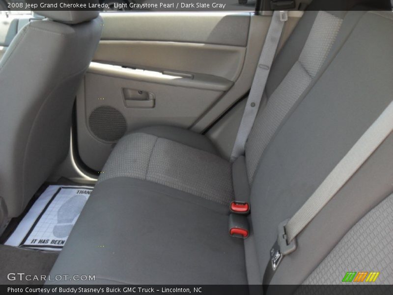 Light Graystone Pearl / Dark Slate Gray 2008 Jeep Grand Cherokee Laredo
