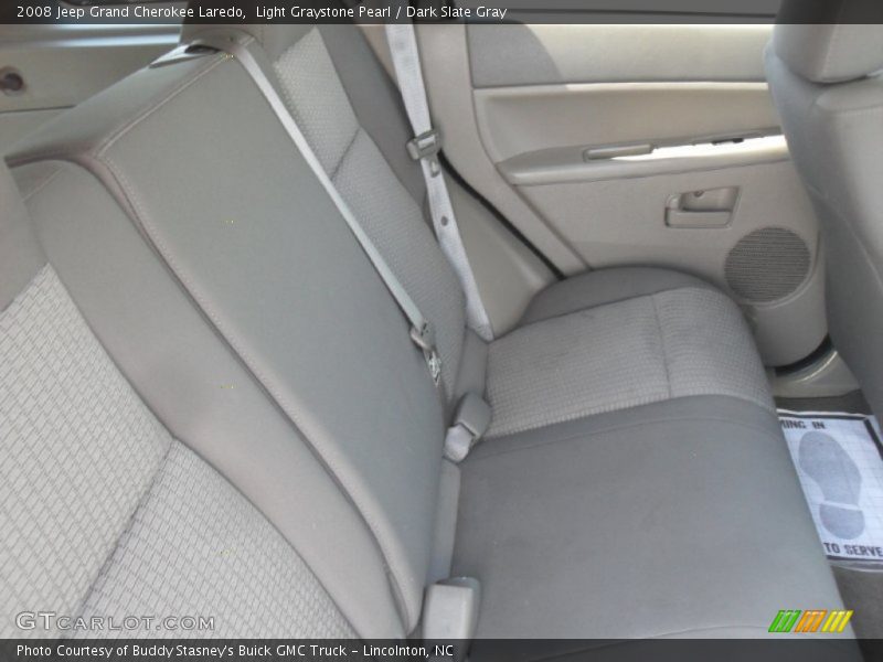 Light Graystone Pearl / Dark Slate Gray 2008 Jeep Grand Cherokee Laredo