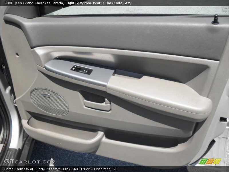 Light Graystone Pearl / Dark Slate Gray 2008 Jeep Grand Cherokee Laredo