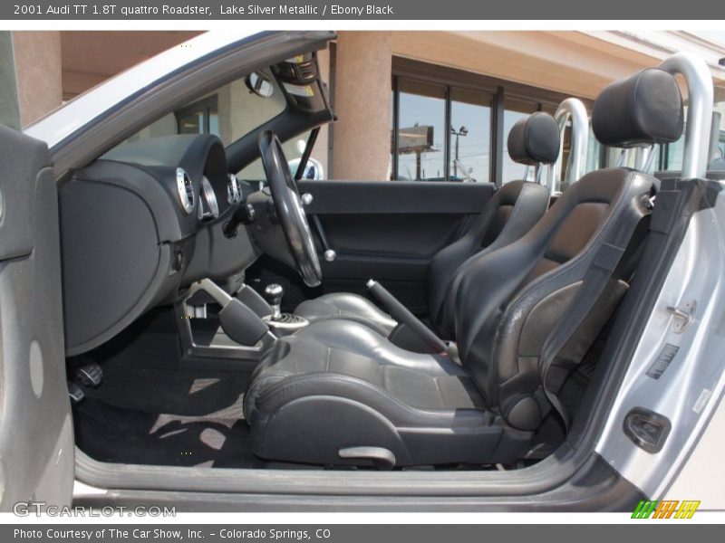  2001 TT 1.8T quattro Roadster Ebony Black Interior