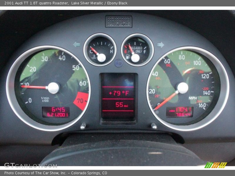  2001 TT 1.8T quattro Roadster 1.8T quattro Roadster Gauges