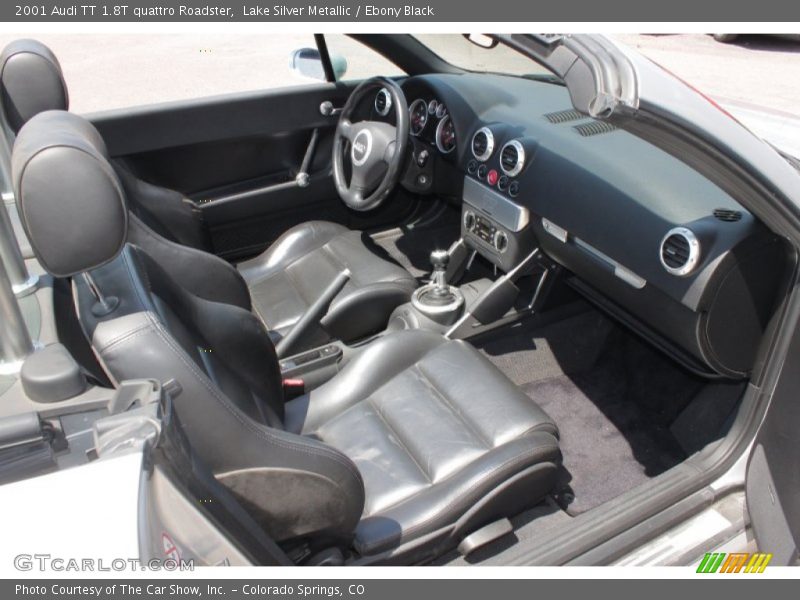  2001 TT 1.8T quattro Roadster Ebony Black Interior