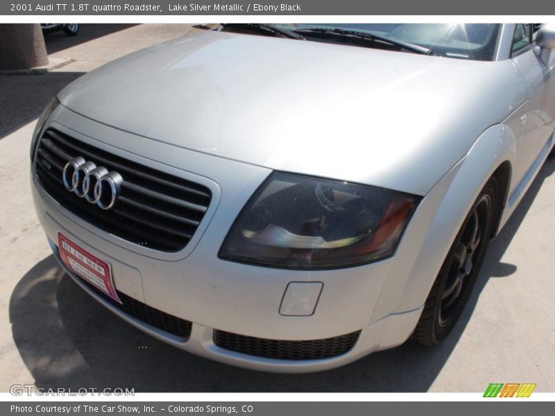 Lake Silver Metallic / Ebony Black 2001 Audi TT 1.8T quattro Roadster