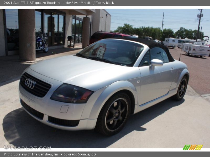 Lake Silver Metallic / Ebony Black 2001 Audi TT 1.8T quattro Roadster