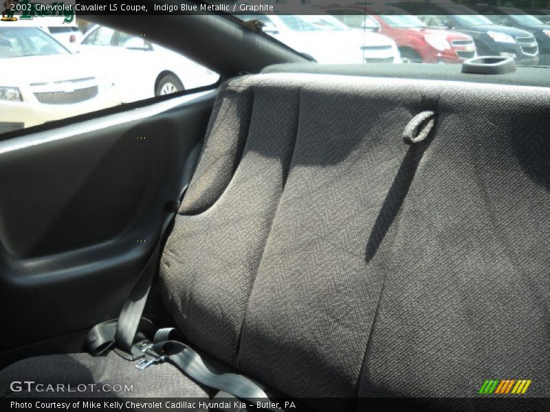 Indigo Blue Metallic / Graphite 2002 Chevrolet Cavalier LS Coupe
