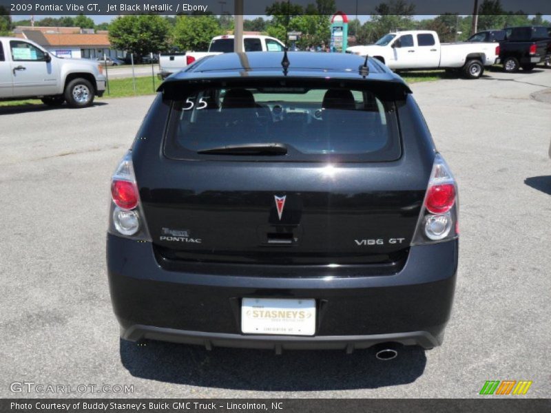 Jet Black Metallic / Ebony 2009 Pontiac Vibe GT