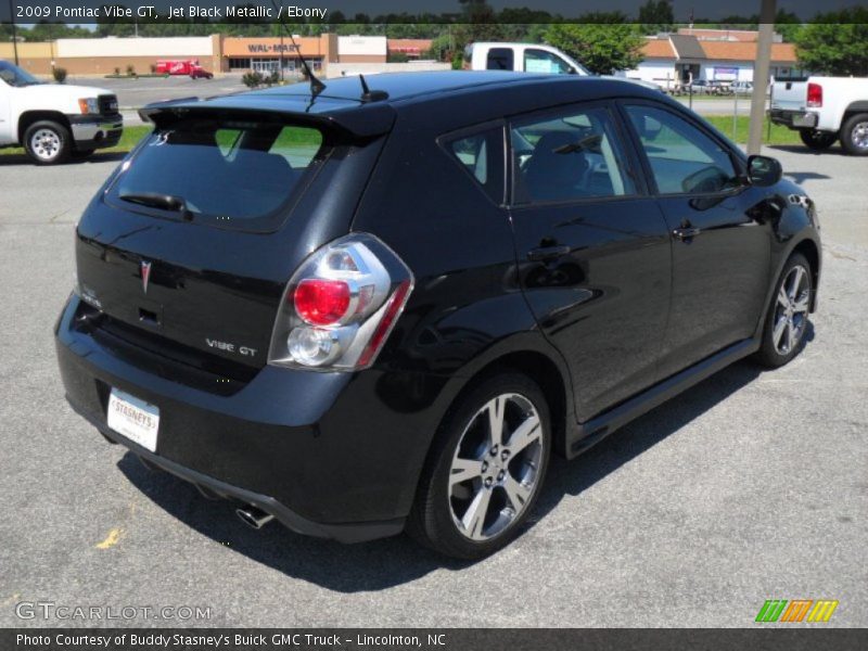Jet Black Metallic / Ebony 2009 Pontiac Vibe GT