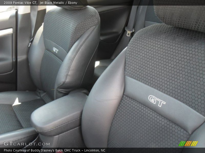 Jet Black Metallic / Ebony 2009 Pontiac Vibe GT