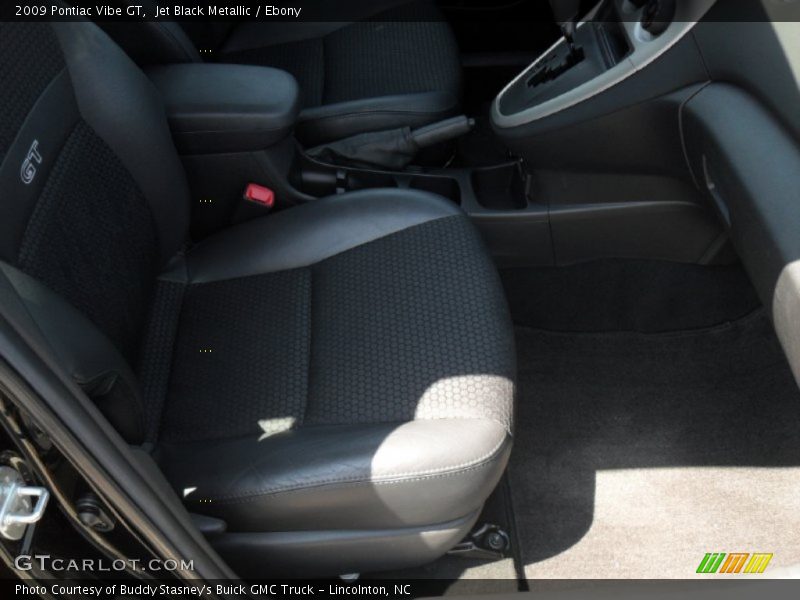 Jet Black Metallic / Ebony 2009 Pontiac Vibe GT