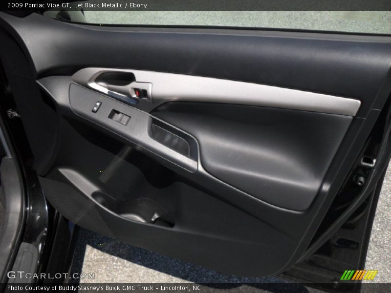 Jet Black Metallic / Ebony 2009 Pontiac Vibe GT