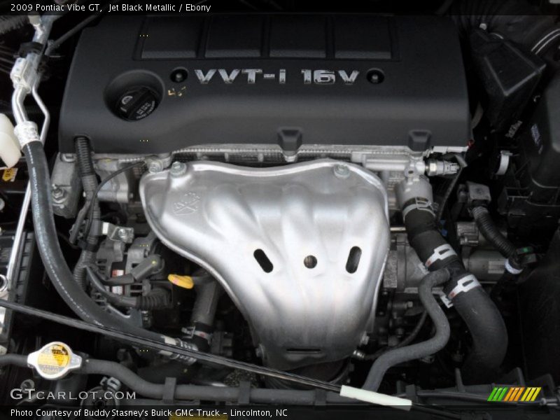 Jet Black Metallic / Ebony 2009 Pontiac Vibe GT