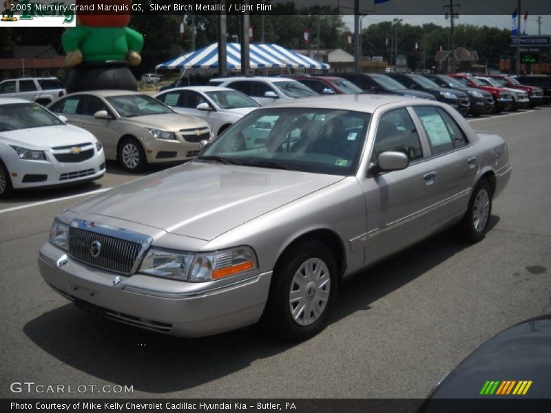 Silver Birch Metallic / Light Flint 2005 Mercury Grand Marquis GS