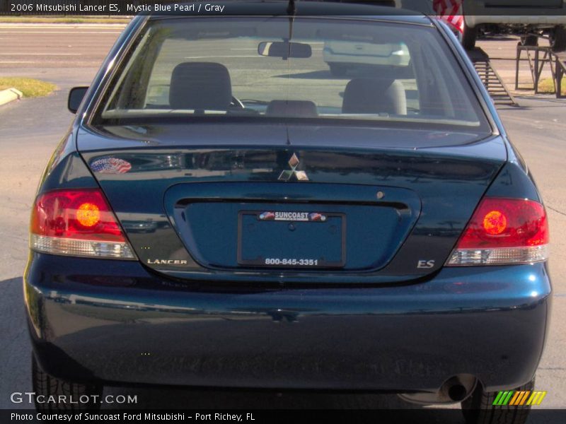 Mystic Blue Pearl / Gray 2006 Mitsubishi Lancer ES