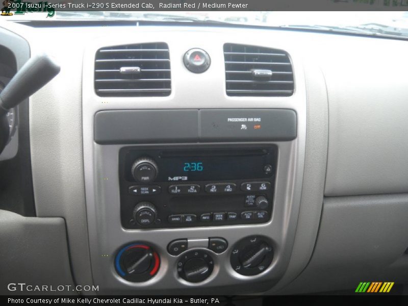 Radiant Red / Medium Pewter 2007 Isuzu i-Series Truck i-290 S Extended Cab