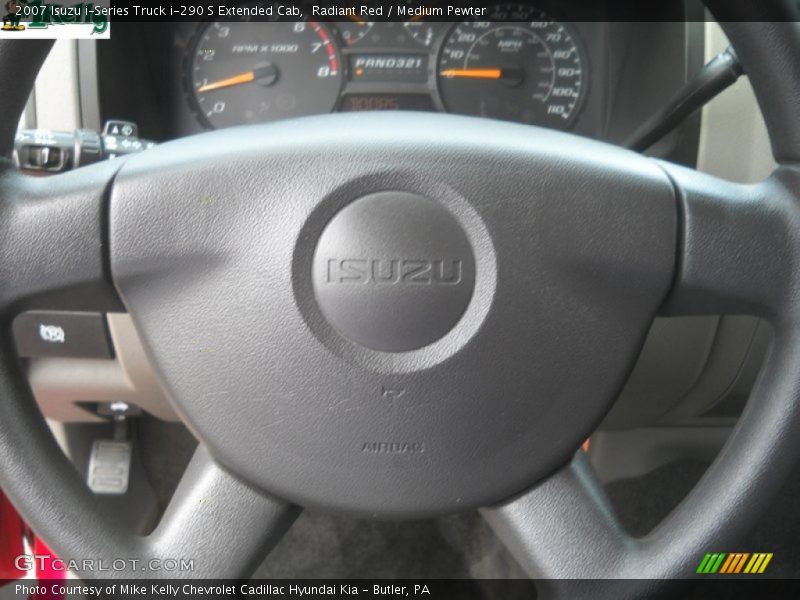 Radiant Red / Medium Pewter 2007 Isuzu i-Series Truck i-290 S Extended Cab