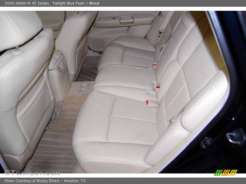 Twilight Blue Pearl / Wheat 2006 Infiniti M 45 Sedan