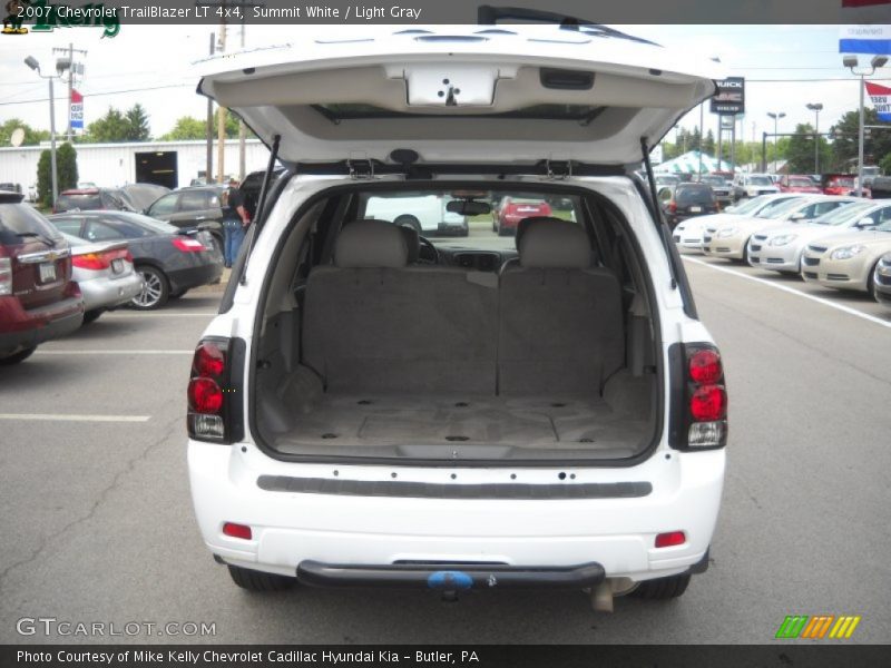 Summit White / Light Gray 2007 Chevrolet TrailBlazer LT 4x4