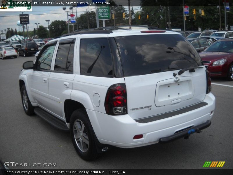 Summit White / Light Gray 2007 Chevrolet TrailBlazer LT 4x4