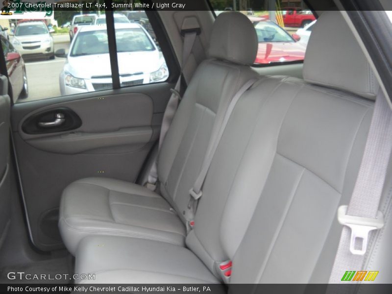 Summit White / Light Gray 2007 Chevrolet TrailBlazer LT 4x4