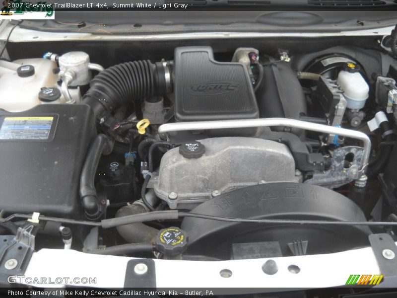 Summit White / Light Gray 2007 Chevrolet TrailBlazer LT 4x4