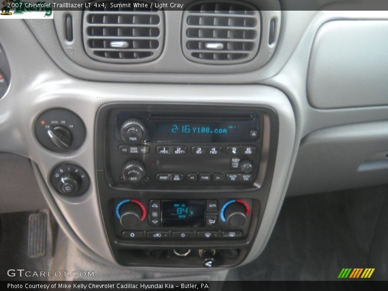 Summit White / Light Gray 2007 Chevrolet TrailBlazer LT 4x4