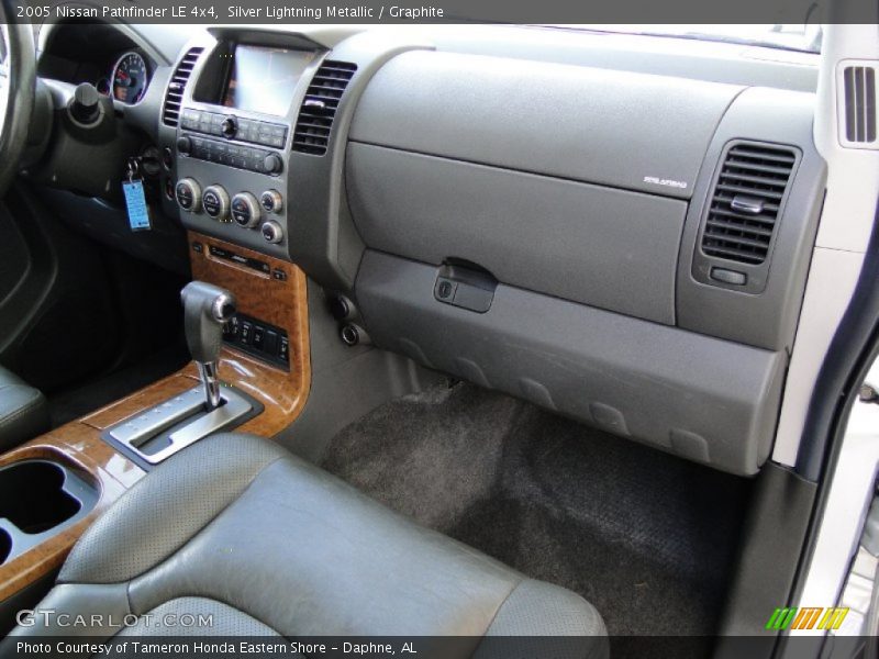 Silver Lightning Metallic / Graphite 2005 Nissan Pathfinder LE 4x4
