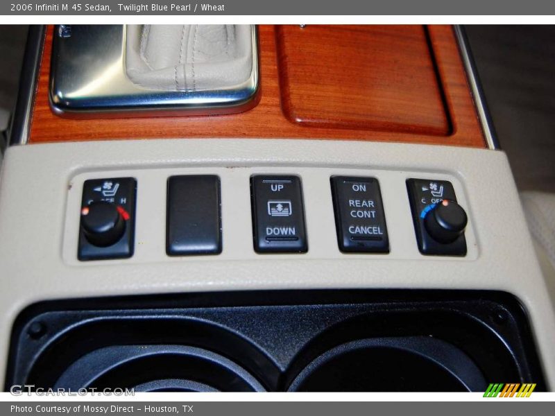 Twilight Blue Pearl / Wheat 2006 Infiniti M 45 Sedan