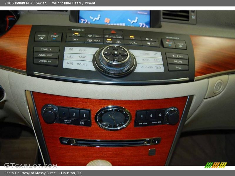 Twilight Blue Pearl / Wheat 2006 Infiniti M 45 Sedan
