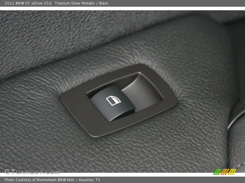 Titanium Silver Metallic / Black 2011 BMW X5 xDrive 35d