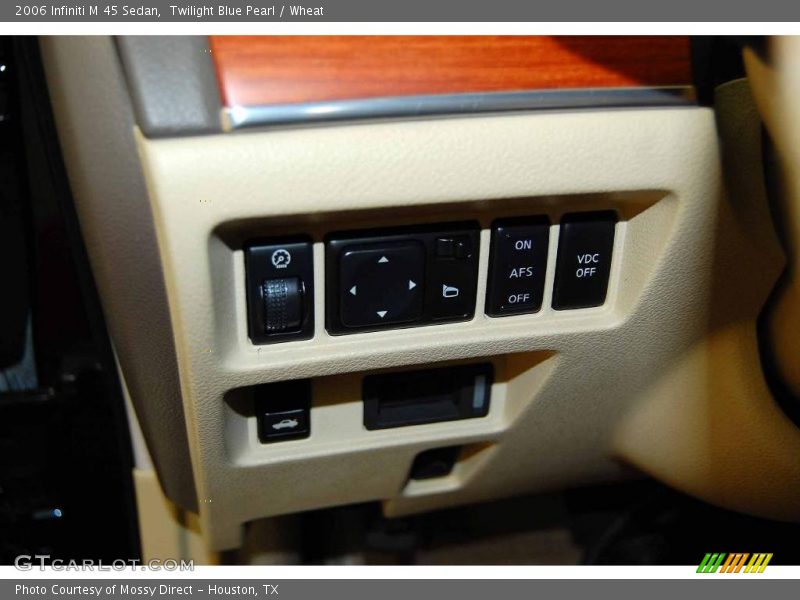 Twilight Blue Pearl / Wheat 2006 Infiniti M 45 Sedan