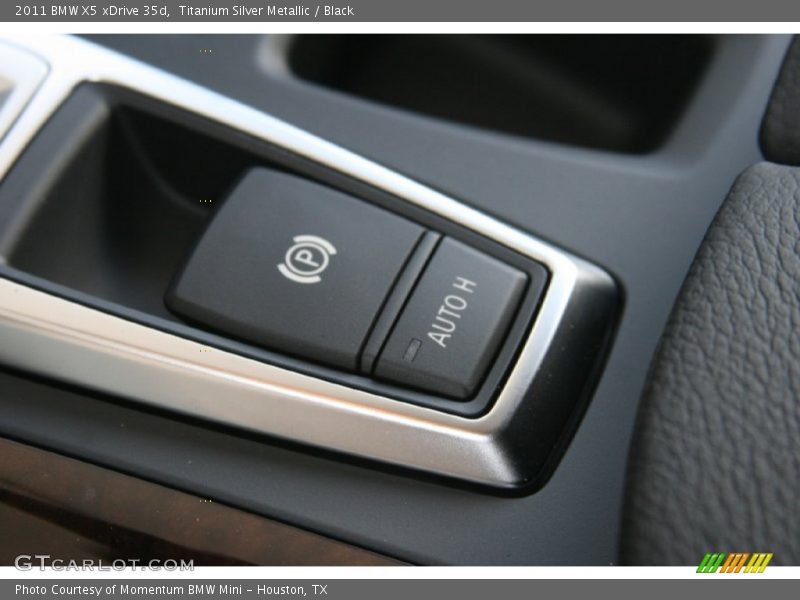 Titanium Silver Metallic / Black 2011 BMW X5 xDrive 35d