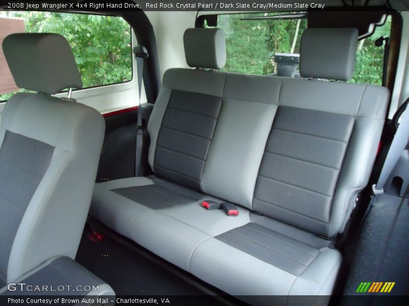  2008 Wrangler X 4x4 Right Hand Drive Dark Slate Gray/Medium Slate Gray Interior