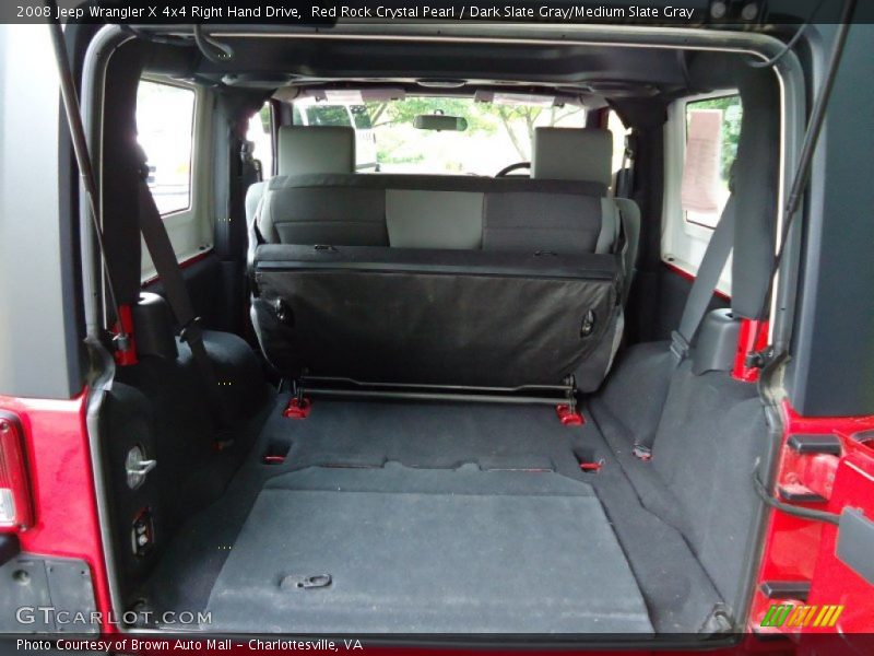  2008 Wrangler X 4x4 Right Hand Drive Trunk