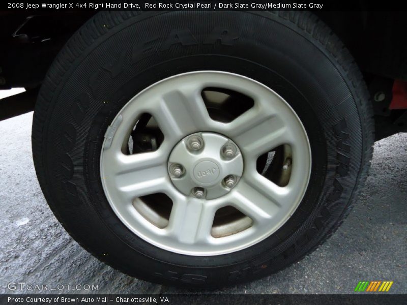  2008 Wrangler X 4x4 Right Hand Drive Wheel
