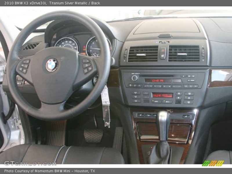 Titanium Silver Metallic / Black 2010 BMW X3 xDrive30i