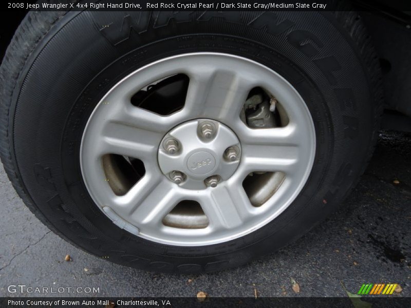  2008 Wrangler X 4x4 Right Hand Drive Wheel
